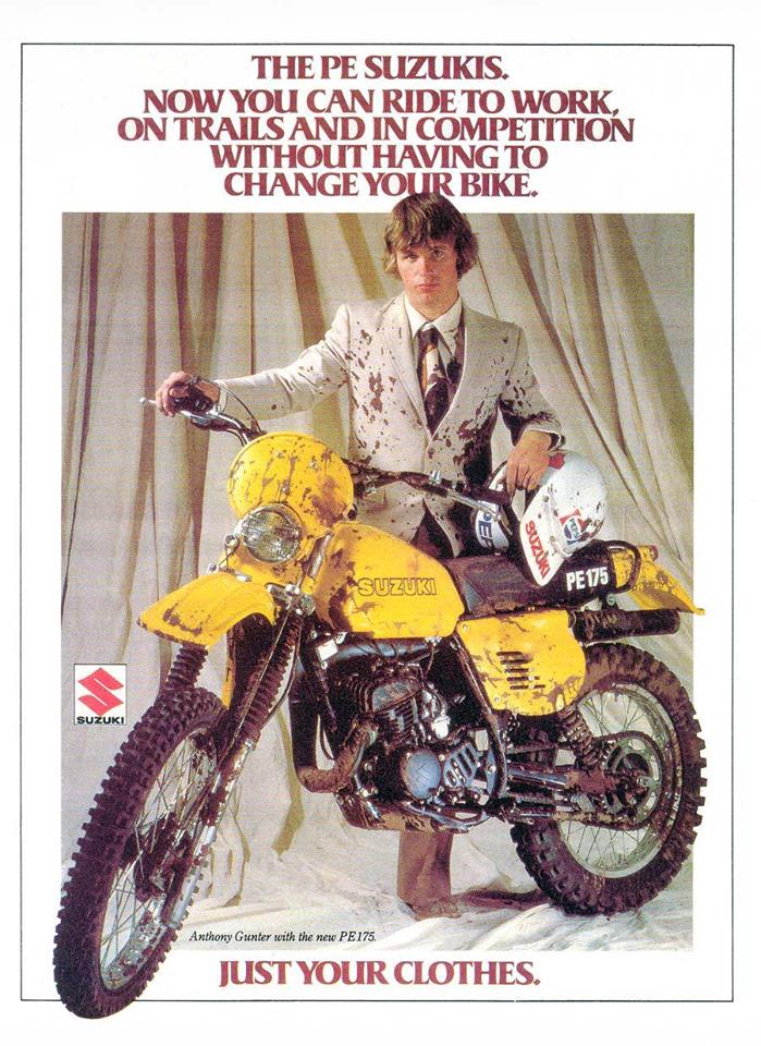 Old suzuki dirt bikes sales